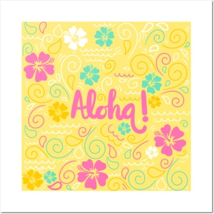 Spring Aloha Posters and Art